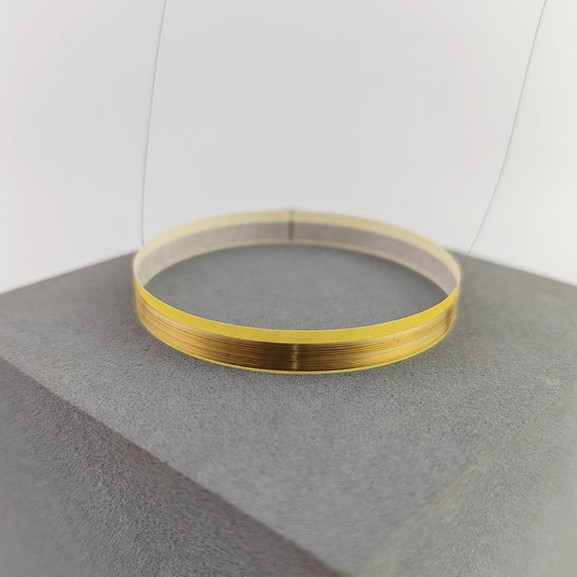 2er-Set JBL Hochtöner Reparatur-Set mit runder Aluminium-Schwingspule und Drahtspule in Gold, Durchmesser: 51 mm, 51,2 mm oder 51,5 mm - Bild 1