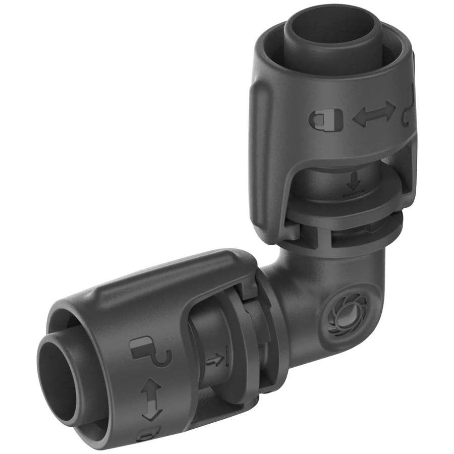 Gardena Micro-Drip-System L-Stück 13 mm (1/2 Zoll), 2 Stück - Bild 2