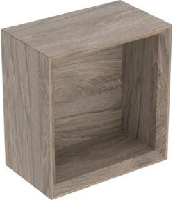 Geberit Wandbox in Nuss/Melierte Struktur, Braun, B/T/H: 22,5 x 23,3 x 13,2 cm - Bild 1