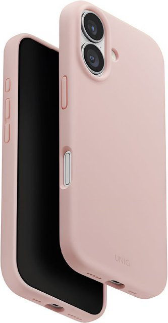 UNIQ Lino MagClick MagSafe Schutzhülle für Apple iPhone 17 in Rosa - Bild 1