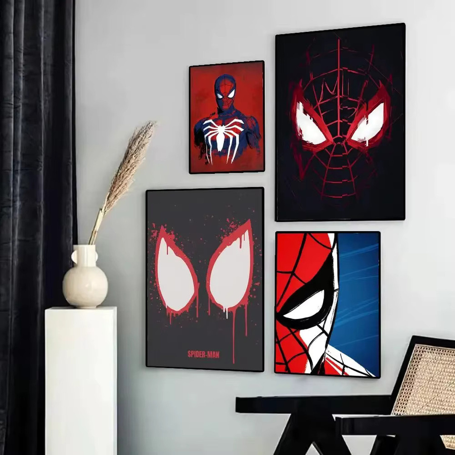 Kayou Marvel Avengers Spiderman Poster als mehrfarbiger Papierdruck für deine Wanddekoration - Bild 2