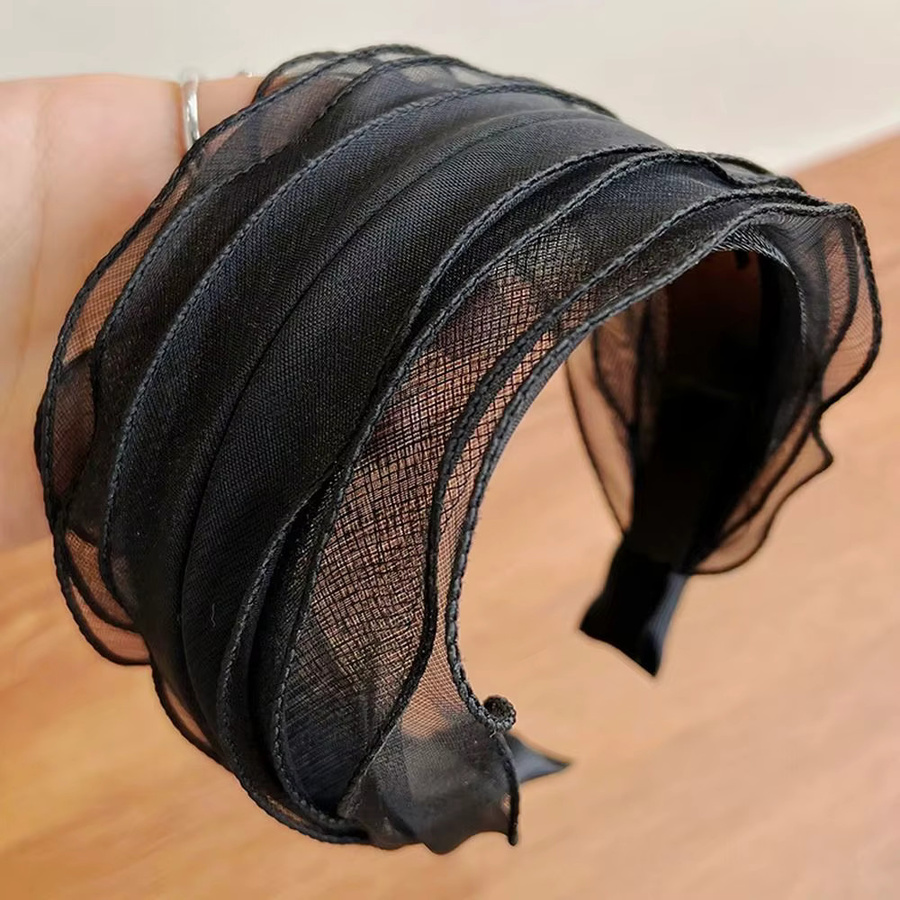 Haarreifen Organza-Garn, Damen - Bild 2