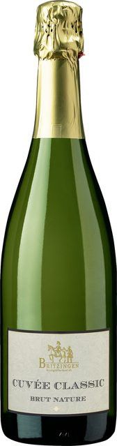 Britzinger Sekt Cuvée Classic Brut Nature, Baden, 2021, 0,75 l - Bild 1