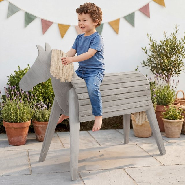 Roba Spielpferd, Outdoor, Holz, ab 3 Jahre - Bild 1