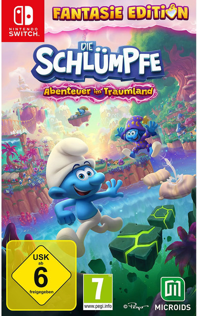 Die Schlümpfe - Abenteuer im Traumland Fantasie Edition Nintendo Switch Spiel - Bild 1