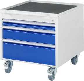 Rau Roll-Container 7000 mit 3 Schubladen, B/T/H: 58,0 x 65,0 x 56,5 cm - Bild 1