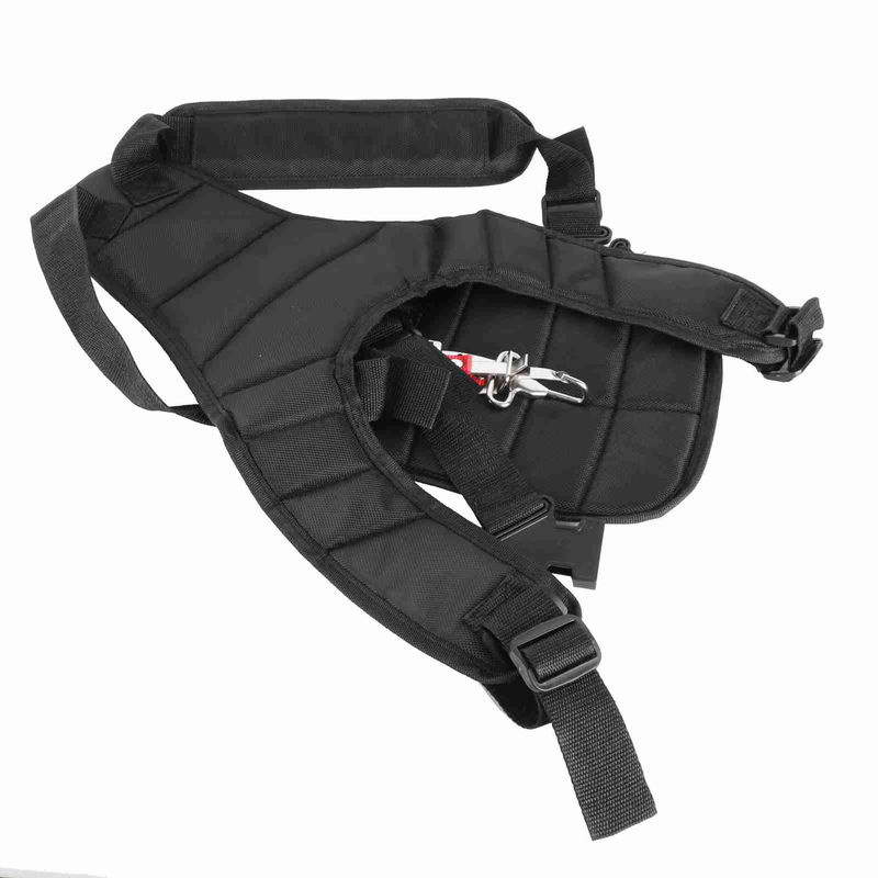 Kkmoon Trimmer Schultergurt Harness aus Nylon in Schwarz für Rasenmäher und Gartenarbeit - Bild 2