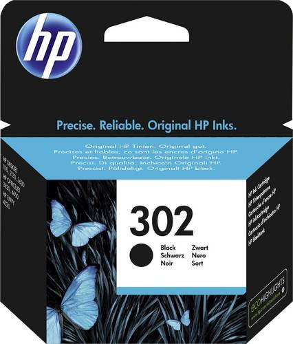 Original HP Tintenpatrone 302 Schwarz F6U66AE - Bild 1