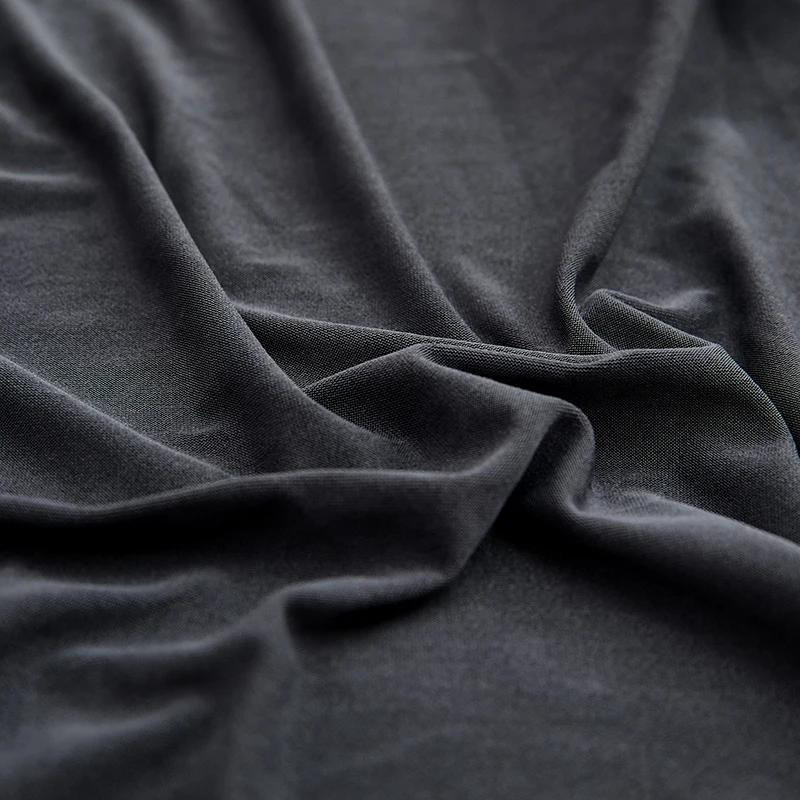 Yiran elastischer Stretch-Sitzkissenbezug für Sofa und Stühle, grau, Polyester - Bild 2