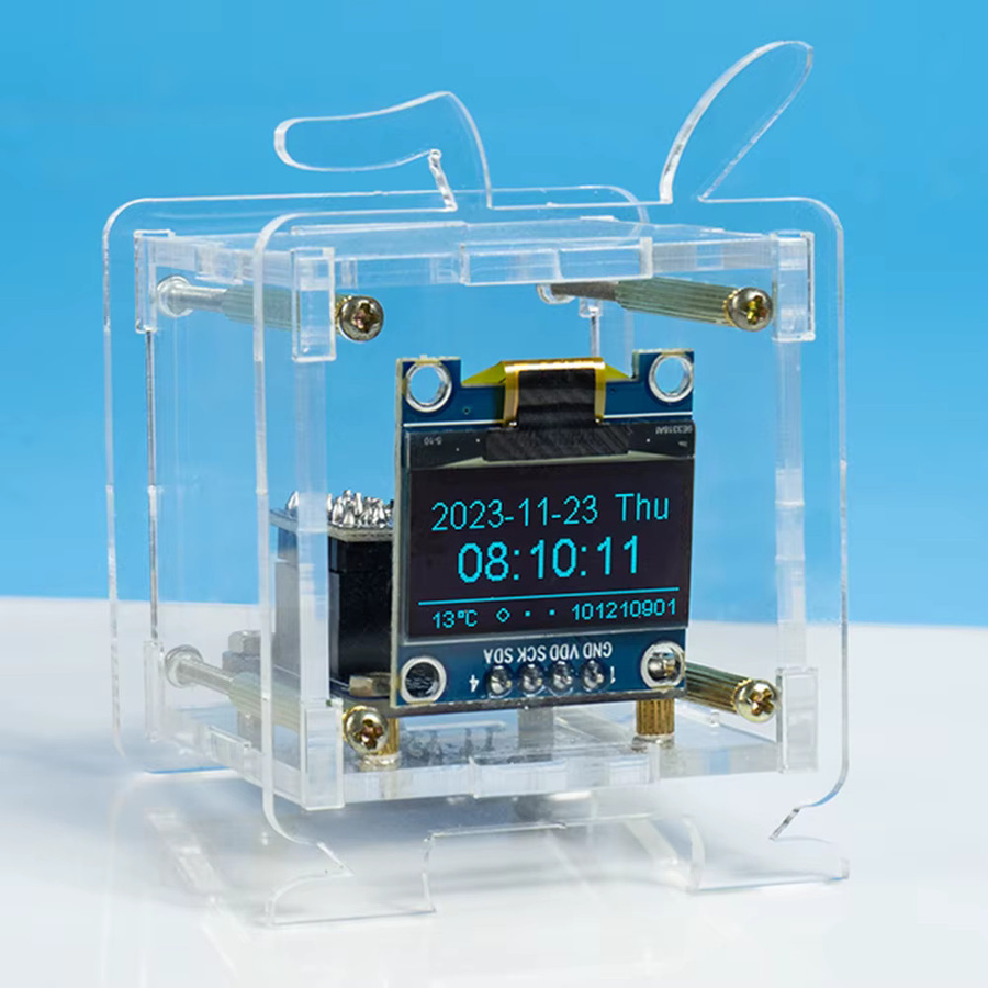 diymore ESP8266 DIY Digitaluhr Kit mit 0,96 Zoll Display als Mini Wetteruhr und WIFI Wetterstation zum Löten - Bild 4