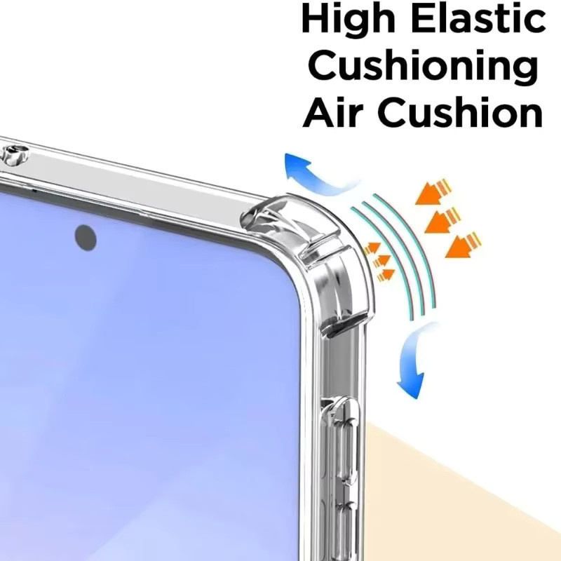 Apple Schutzhülle für iPhone 17 Pro Max, iPhone 17 Air und iPhone 17, Stoßfestes TPU Case, Transparent Klar - Bild 2
