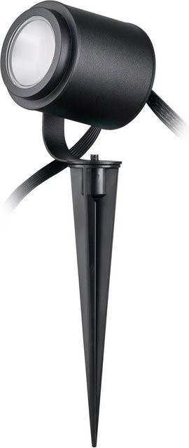Lindby Nymo LED Bodenleuchte 3er Set Schwarz aus Metall dimmbar mit RGBW für Garten und Terrasse - Bild 1