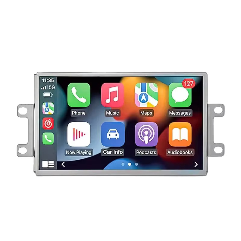 Multimedia Player mit GPS Navigation, WiFi und Carplay für Volvo V70 XC70 S80 (2012-2015), Schwarz - Bild 7