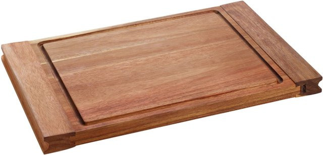 VEGA Servierbrett Aria aus Akazie in Braun, rechteckig, B/T/H: 27 x 43 x 2,8 cm - Bild 1