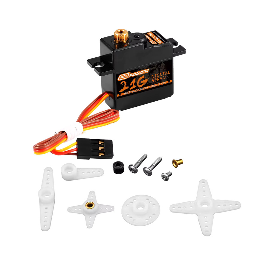 DSPOWER Digitaler Servomotor, Kunststoff/Metallgetriebe, Wasserdicht - Bild 3