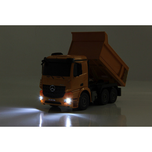 JAMARA Mercedes-Benz Muldenkipper Spielzeug, 1:26, gelb - Bild 3
