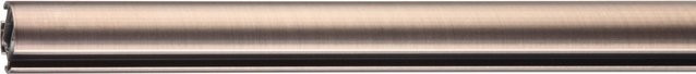 Mydeco Gardinenstange für Gleiter in Bronze, gerade, Metall, Durchmesser: 2,5 cm, Länge: 240 cm - Bild 1