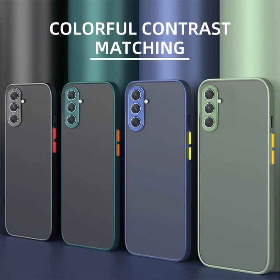 Stoßfeste Samsung Galaxy S25 Plus Hülle aus mattem Hard PC in Schwarz - Bild 6