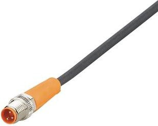 ifm electronic EVC820 Verbindungsleitung mit geradem Stecker, 3-polig, schwarz, Länge: 6 m - Bild 1