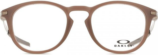 Oakley Pitchman R OX8105F Brille, Herren, Vollrand, Oval, Transparent, Brown - Bild 1