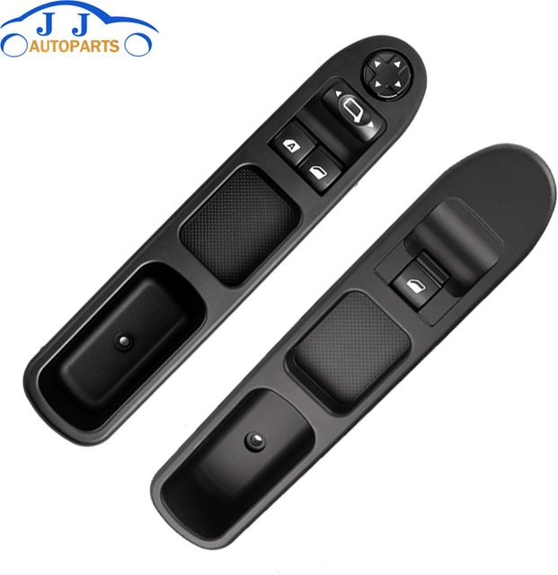 YAOPEI Hauptschalter für elektrische Fensterheber für Peugeot, Schwarz, 6554.qc 6554.qk - Bild 1