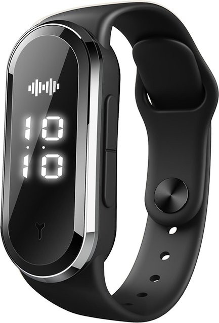 M21 Ultraschall-Mückenschutz-Armbanduhr von Beautyyy, wiederaufladbares USB-Anti-Mückenschutz-Armband in Schwarz, wasserfest und Unisex - Bild 1