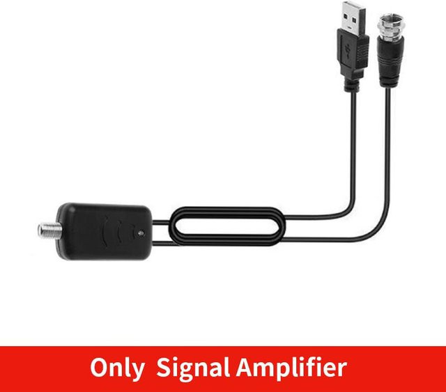 YJMP Electronic TV-Signalverstärker für HD Indoor HDTV 1080P in Schwarz - Bild 1