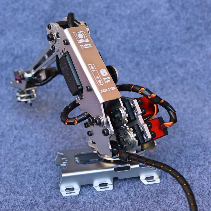 BinHex Roboterarm-Manipulator Industrieroboter-Modell, DIY-Kit, STEM-Spielzeug - Bild 2