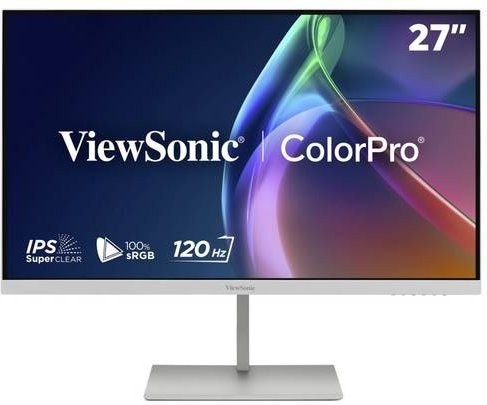 ViewSonic VP2766-2K-W LED-Monitor, 27 Zoll, QHD 2560 x 1440 Pixel, Weiß, HDMI, USB-A, USB-C - Bild 1