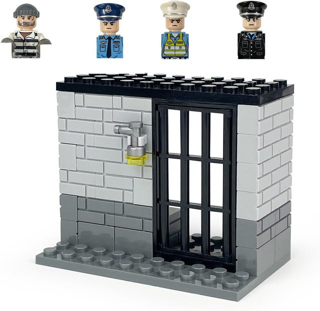 Linyi toy Sentry Turm Gefängnis Gebäude, Bausteine, ab 6 Jahren - Bild 1