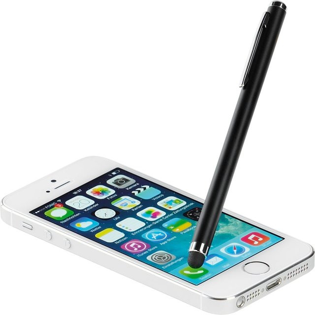 Vivanco Eingabestift Classic in Schwarz aus Aluminium - Bild 1