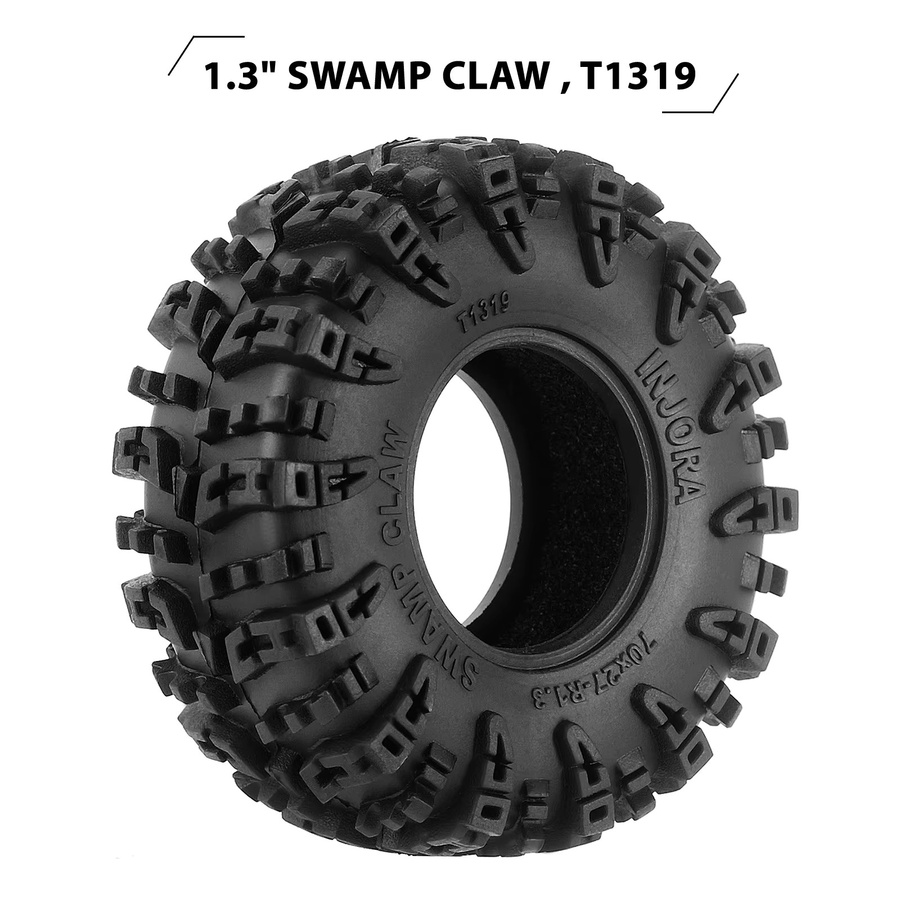 INJORA Swamp Claw S5 Mud Terrain Radreifen, 1,3" - Bild 2