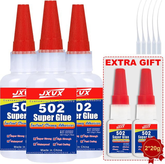 502 Superkleber Kunststoff-Profikleber Transparent 50 g - Bild 1