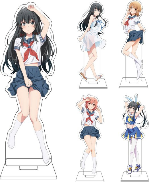 Bandai My Teen Romantic Comedy SNAFU, Acryl-Figur Standfigur, 16cm - Bild 1