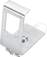 Digitus Hutschienenadapter für 1x Keystone Modul in Silber - Bild 1