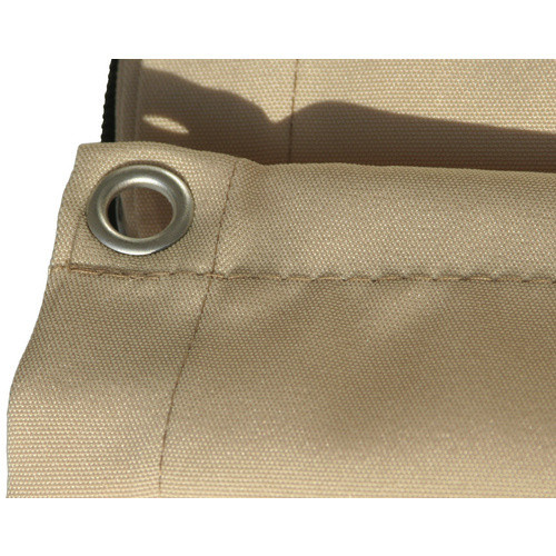 Floracord Balkonverkleidung Sisal in Beige, Höhe: 90 cm, Breite: 500 cm - Bild 3