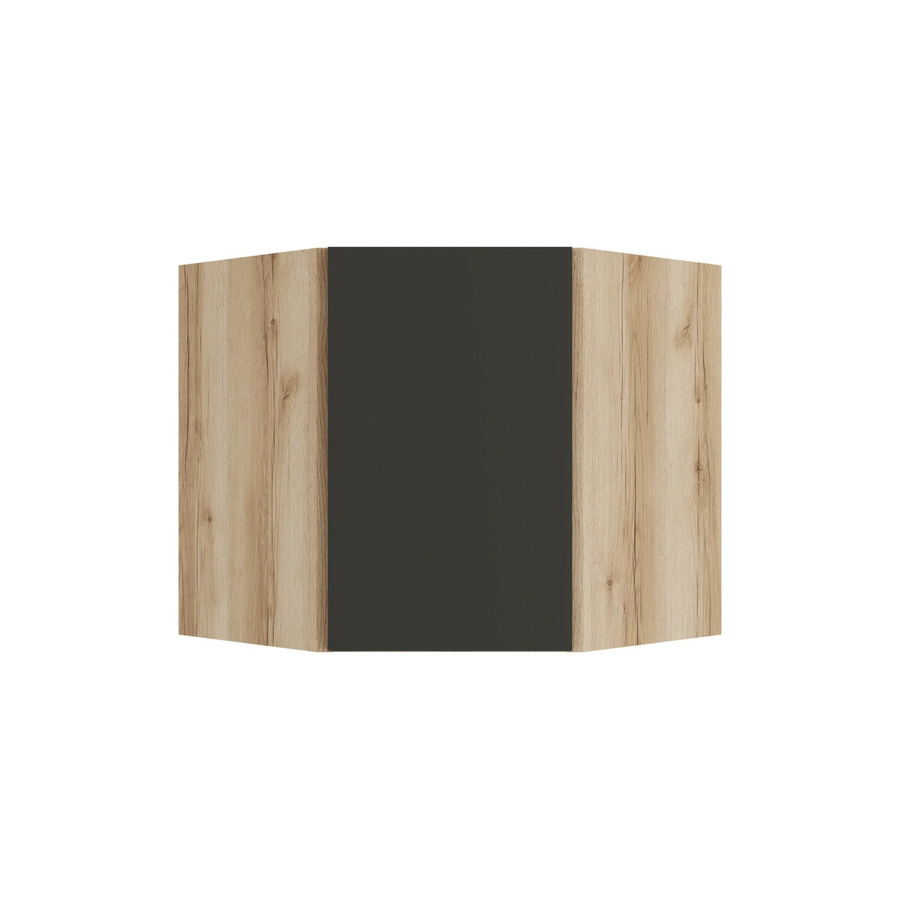 Optifit Küchen-Eckoberschrank Noah420 in Anthrazit Wildeiche, B: 60 cm, T: 57,6 cm, H: 34,6 cm - Bild 2