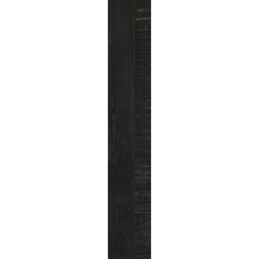 United Tile Bodenfliese Feinsteinzeug Timber Black in Holzoptik, Schwarz, Matt, B: 20 cm, L: 120 cm - Bild 2