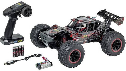 Carson Modellsport XS Offroad Fighter Cage Brushed 1:10 RC Modellauto Elektro Truggy Allradantrieb aus Stahl - Bild 1