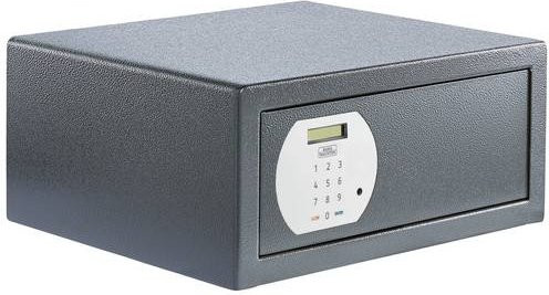 Burg Wächter 49160 PS 130 E LAP KA 4 Hoteltresor und Laptoptresor mit elektronischem Zahlenschloss in Grau - Bild 1