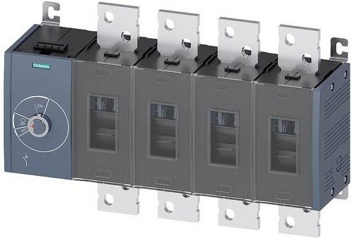 Siemens Lasttrennschalter 2000A mit 8 Schließern und 8 Öffnern in Grau 3KD56440RE100 - Bild 1