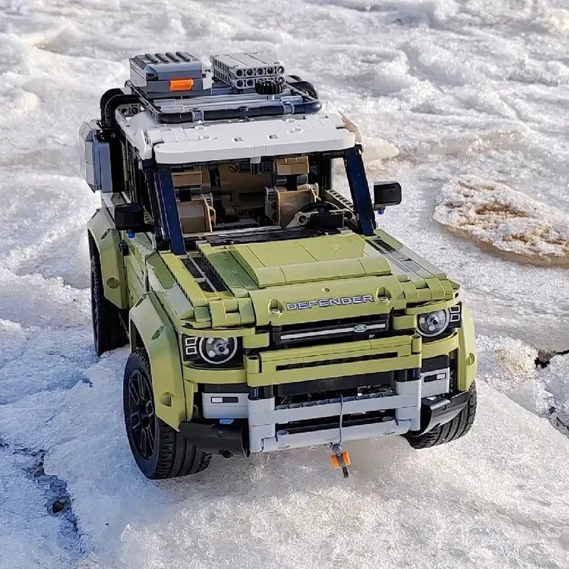 XMWL Technischer Defender Offroad-Bausatz, 1:8, 2573 Teile - Bild 5