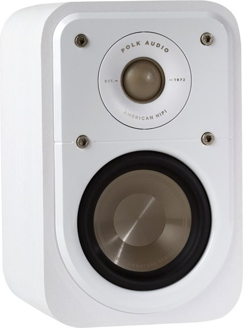 Polk Signature S10 Kleinregallautsprecher Paar in Weiß - Bild 1
