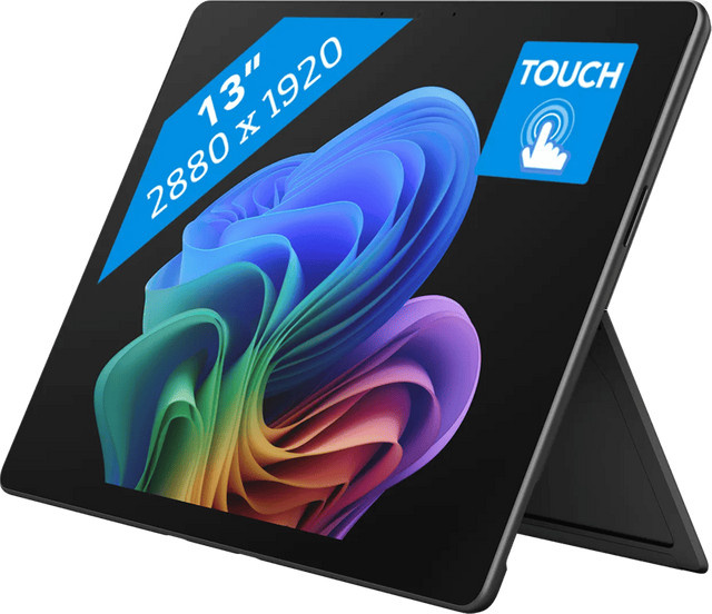Microsoft Surface Pro 12th Gen mit Qualcomm M10 Prozessor, 16GB RAM und 512GB SSD, Black - Bild 1