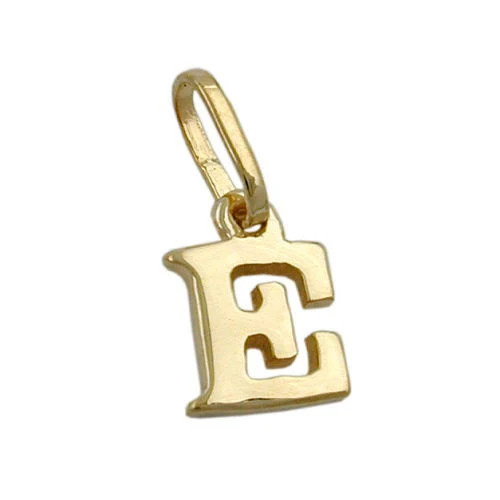 Colfem Anhänger Buchstabe E, Gold 375, Unisex - Bild 1