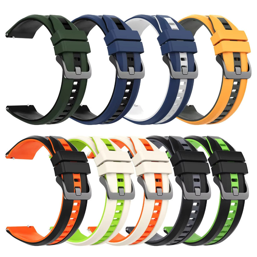 Uhrenarmband Silikon, 22 mm, Unisex - Bild 4
