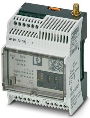 Phoenix Contact 1038567 TC MOBILE I/O X200-4G SMS-Relais in Weiß mit USB-Anschluss - Bild 1