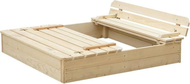 Timbela Sandkasten M062 natur - Bild 1