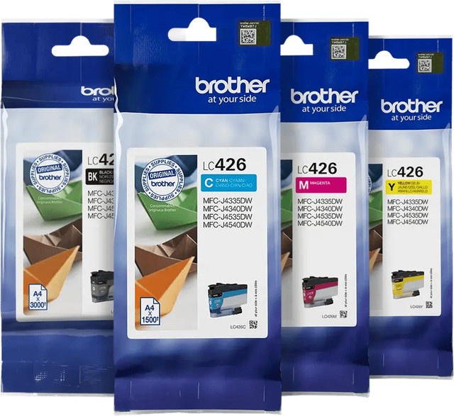 Brother LC-426 Tintenpatronen Kombipack für Inkjet-Drucker Multicolor - Bild 1