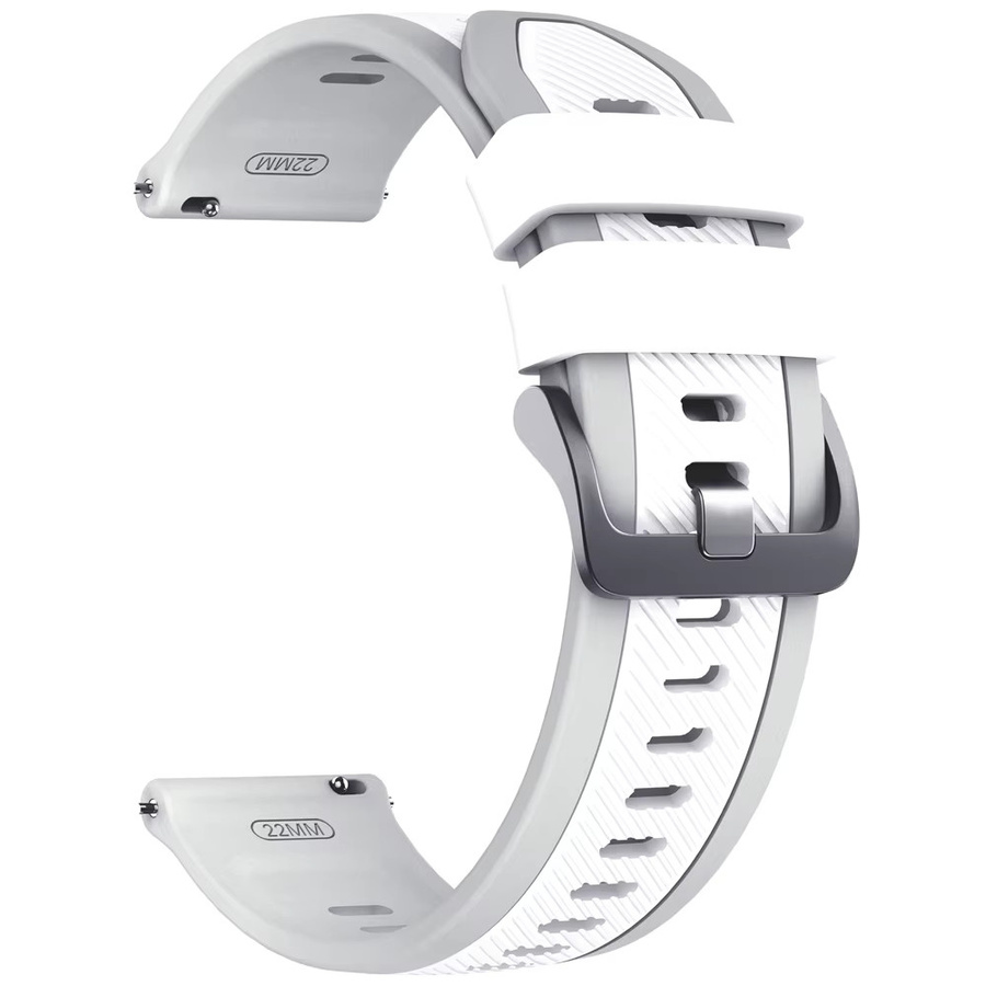 Xiaomi Uhrenarmband Silikon, 22 mm, Weiß - Bild 4